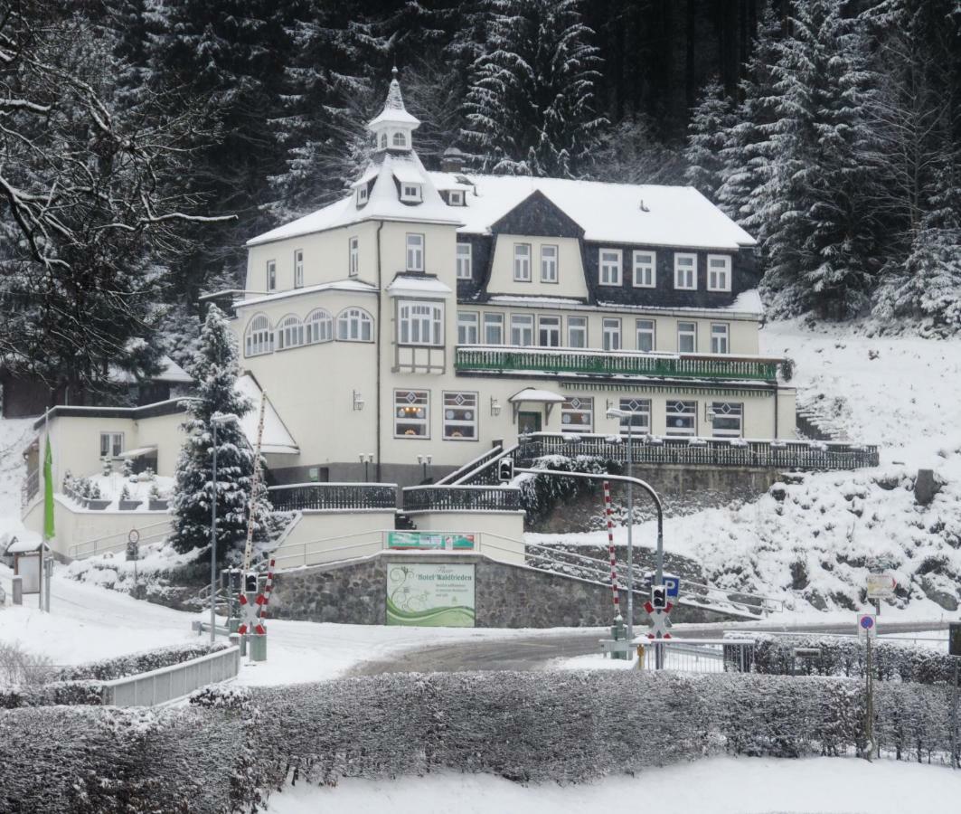 Flair-Hotel Waldfrieden Oberweißbach Exteriör bild
